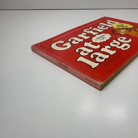 Garfield At Large His First Book Jim Davis March 1980 1st Edition Cartoon Comic - Picture 3 of 11